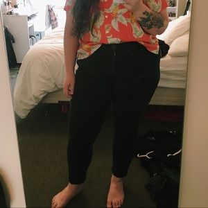 American Eagle super high rise jegging